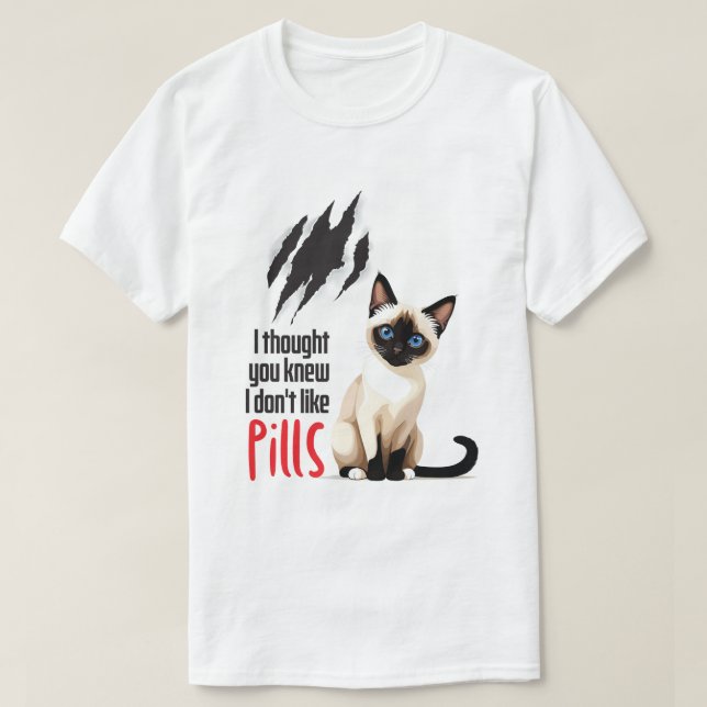 Camiseta Pensei que você sabia (Frente do Design)