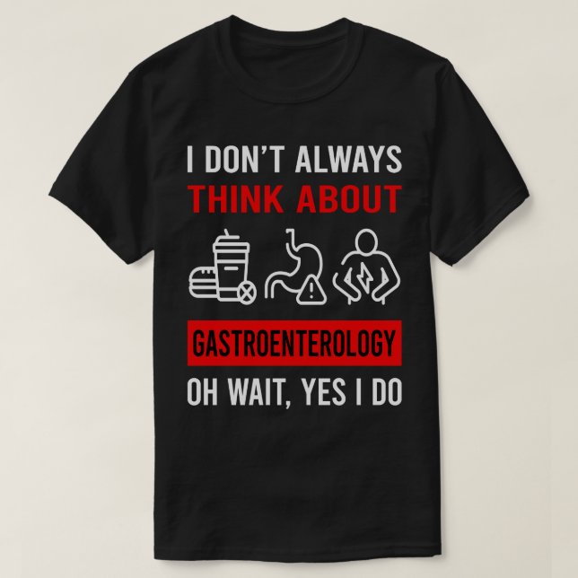 Camiseta Pensem na Gastroenterologista Gastroenterologista (Frente do Design)