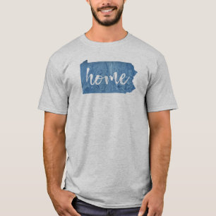 Camiseta Pensilvânia Home Wood Grain