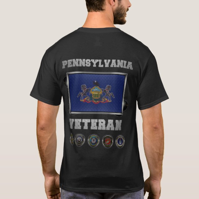 Camiseta Pensilvânia Veteran Tshirt (Verso)
