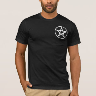 Camiseta Pentáculo Grande no Blk