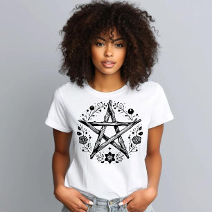 Camiseta Pentáculo Rustic Pagan Star