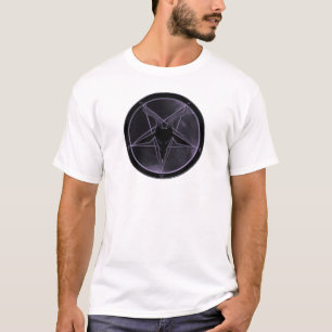 Camiseta Pentagram roxo