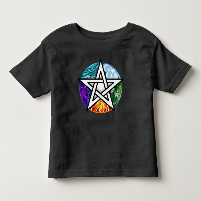 Camiseta Pentagrama do Wiccan (Frente)