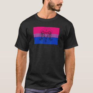 Camiseta Pentagrama Satanista oculta Orgulho Bissexual do H