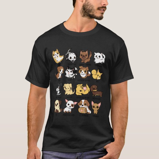 Camiseta Pentes de Cães (Frente)