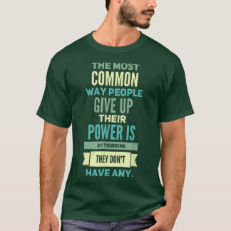 Camiseta People Empowering Quote Positive Motivation Inspir