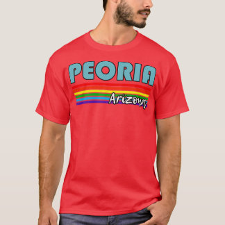 Camiseta Peoria Arizona Orgulho Peoria LGBT Presente LGBTQ 