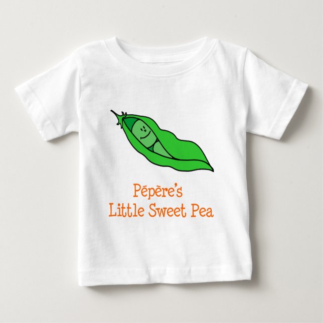 Camiseta Pepere's Little Sweet Pea (Frente)