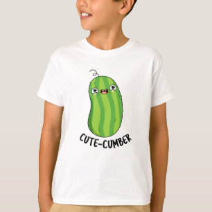 Camiseta Pepino em Cubo Cute Pun