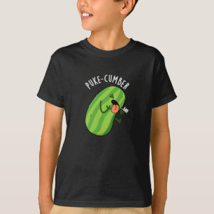 Camiseta Pepino Engraçado Engraçado Pepino Escuro BG