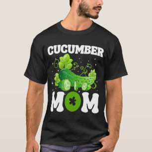 Camiseta Pepino Mamãe Vegetal Jardineira do Dia das Mães