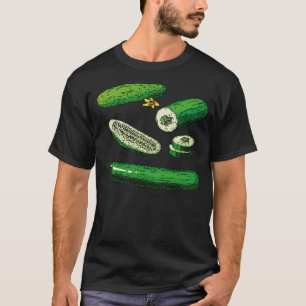 Camiseta Pepino nutricionista para Dieticiano e Vegan