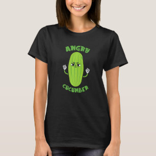 Camiseta Pepino Raivoso Vegetariano Legume Legumes Vegano