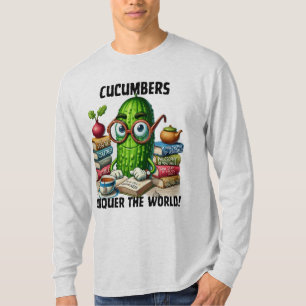 Camiseta Pepinos Clássicos Estão Conquistando O Mundo