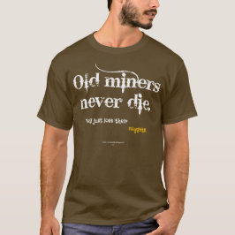 Camiseta Pepitas velhas dos mineiros