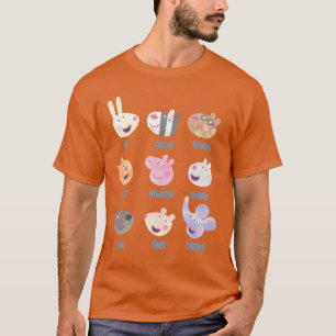 Camiseta Peppa Pig Um Bom Amigo Sempre Fará Você Se Sentir