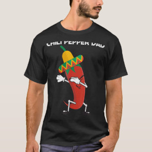 Camiseta Pepper Chili Para Pai Padre Berry Fruta