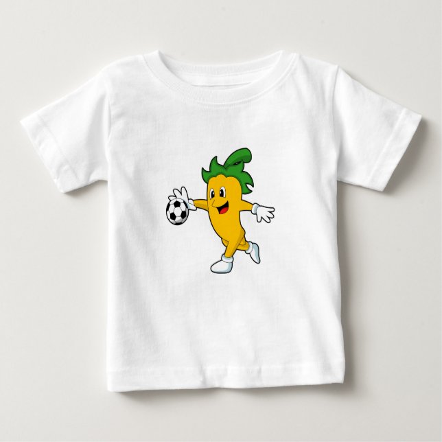 Camiseta Pepper Vegan como jogador de futebol com Soccer.PN (Frente)