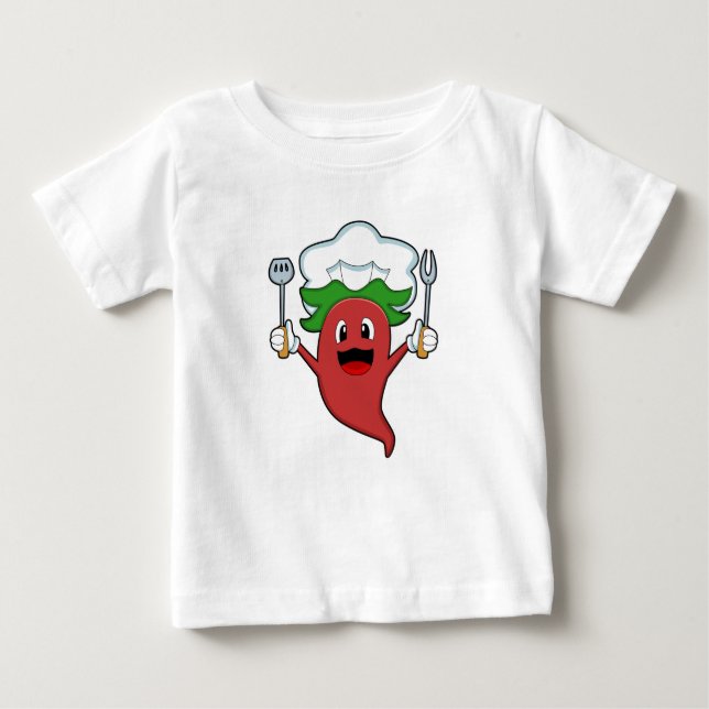 Camiseta Pepper Vegan Cook (Frente)