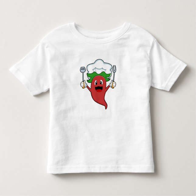Camiseta Pepper Vegan Cook (Frente)