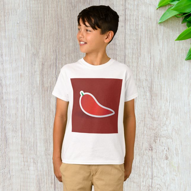 Camiseta Pepper Vermelho (Criador carregado)