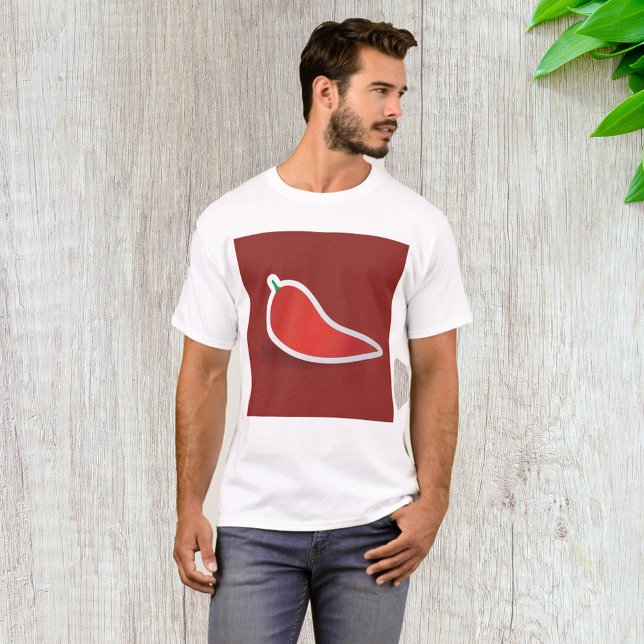Camiseta Pepper Vermelho (Criador carregado)