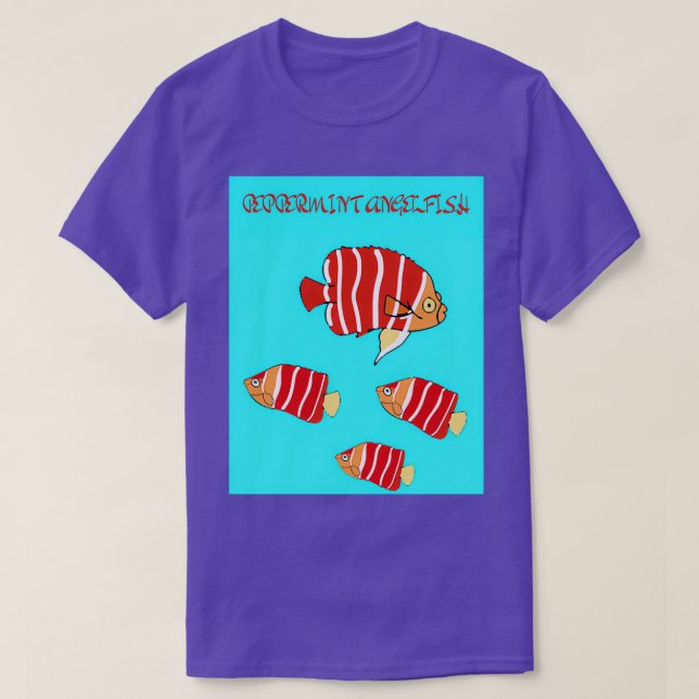 CAMISETA PEPPERMINT ANGLEFISH (Frente do Design)