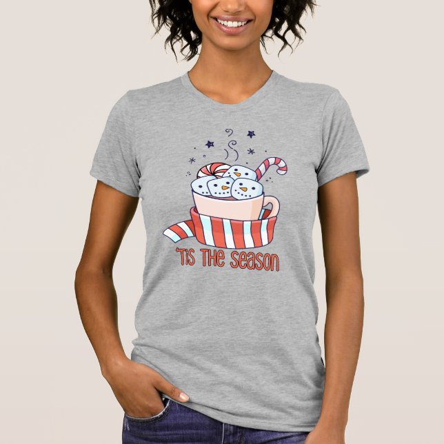 Camiseta Peppermint Latte Season (Frente)
