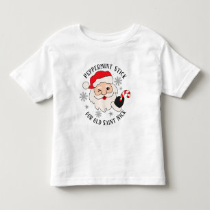Camiseta Peppermint Stick for Old Santo Nick