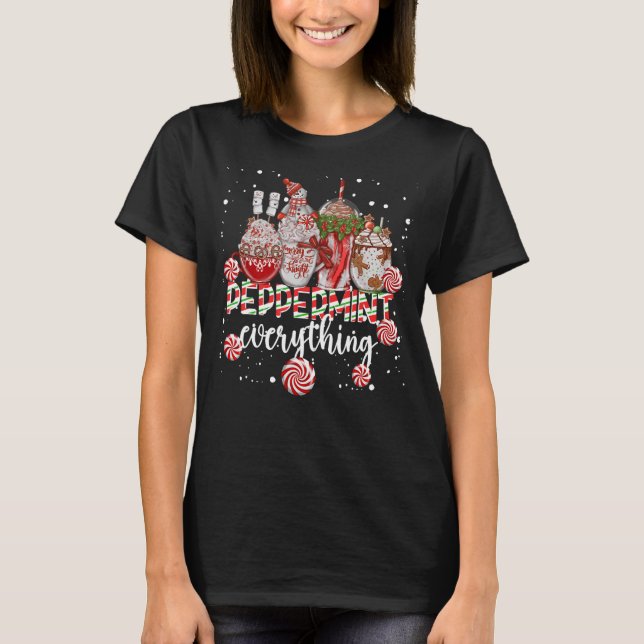 Camiseta Pepperminta Natal Tudo Café Chocolate M (Frente)