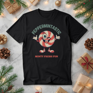 Camiseta Peppermintastic - Pepperminta de Natal giro