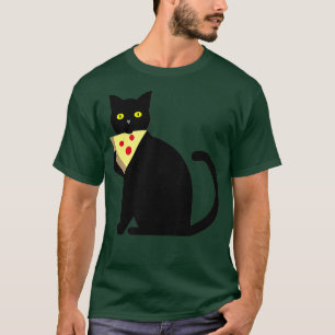 Camiseta Pepperoni Pizza Pie Cat LoverJunk Comida Comida
