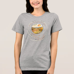 Camiseta peptídeo HELEN, Lua 10 c/ texto personalizado, cla