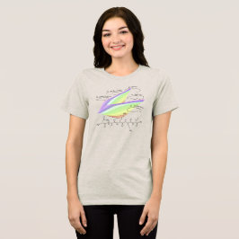 Camiseta peptídeo NIKKI, tema AUC, texto personalizado, luz
