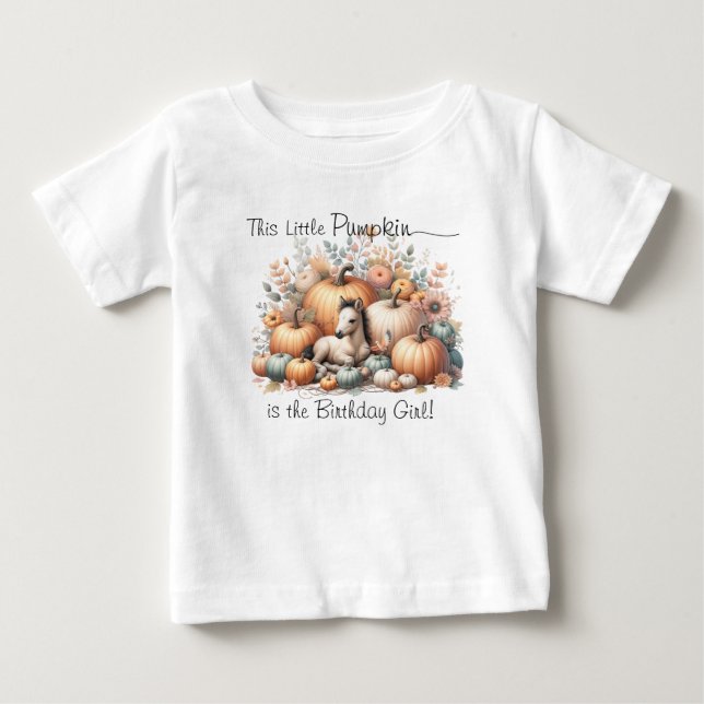 Camiseta Pequena Abóbora  (Frente)