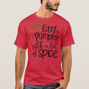 Camiseta Pequena Abóbora Com Muitas Crianças Especiais Graç