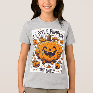 Camiseta "Pequena Abóbora, Grandes Sorrisos