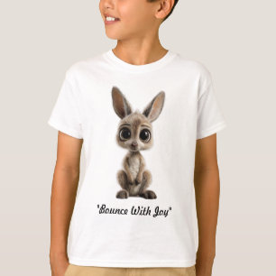 Camiseta "Pequena Alegria de Canguru"