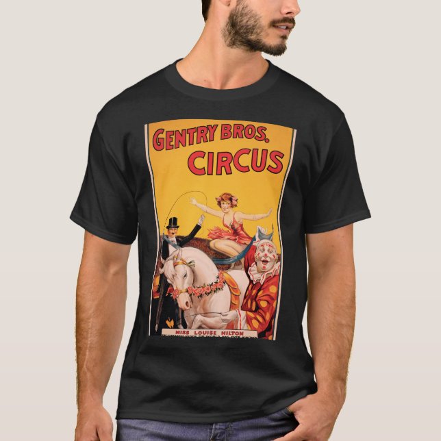 Camiseta Pequena aristocracia Bros. Circo (Frente)
