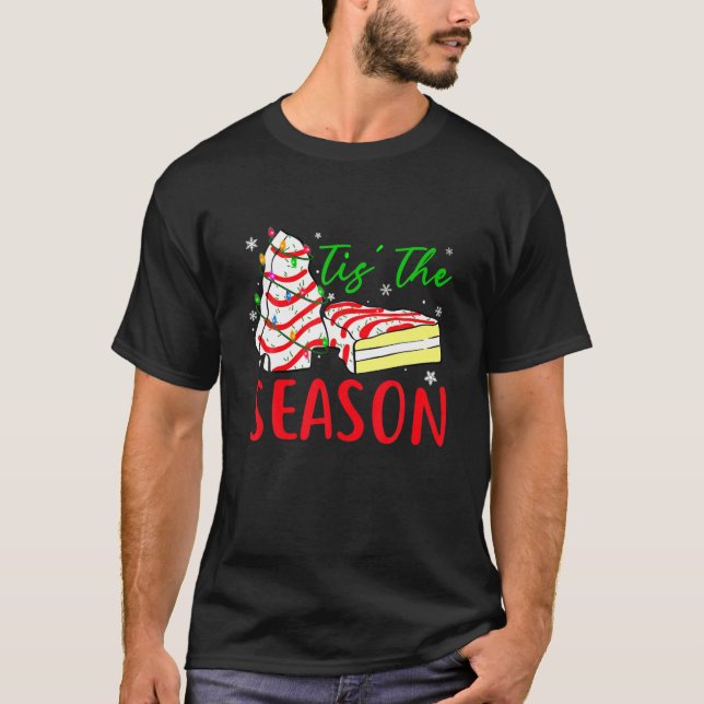Camiseta Pequena Árvore De Natal Faz Debbie (Frente)
