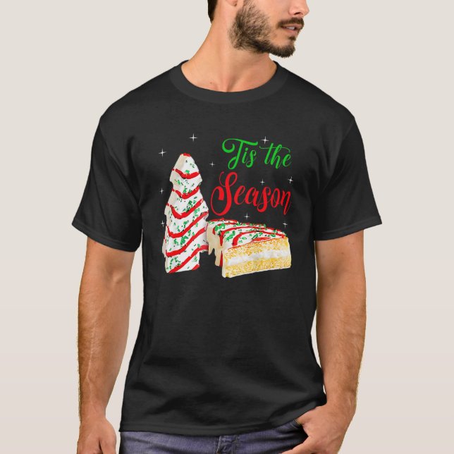 Camiseta Pequena Árvore De Natal Faz Debbie (Frente)