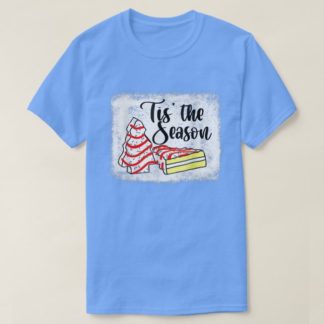 Camiseta Pequena Árvore De Natal Faz Debbie (Frente do Design)