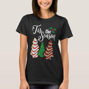 Camiseta Pequena Árvore De Natal Faz Debbie