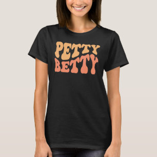 Camiseta Pequena Betty Retro Onda Vintage
