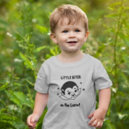Camiseta Pequena Biter no Loose! Dia das Bruxas