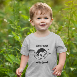 Camiseta Pequena Biter no Loose! Dia das Bruxas