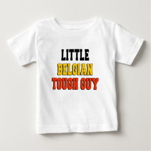 Camiseta Pequena Cara Belga Dura
