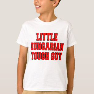 Camiseta Pequena Cara Húngara Dura