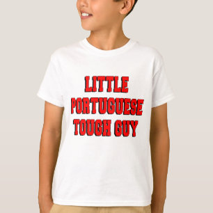 Camiseta Pequena Cara portuguesa difícil